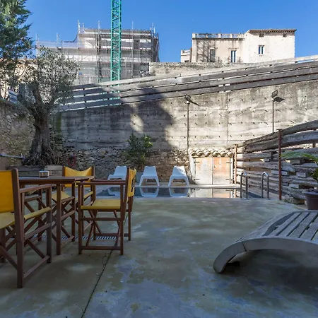 As Sant Domenec Pool&bike Apartmán Girona